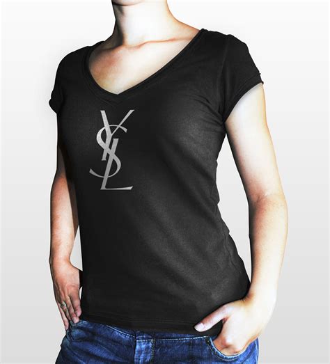 t shirt yves saint laurent donna|saint laurent tops for women.